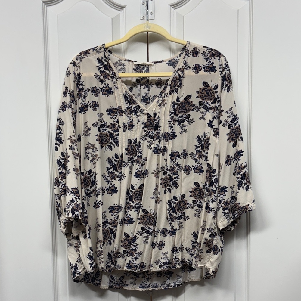 Floral Print Women's Top